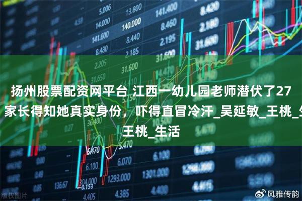 扬州股票配资网平台 江西一幼儿园老师潜伏了27年，家长得知她真实身份，吓得直冒冷汗_吴延敏_王桃_生活